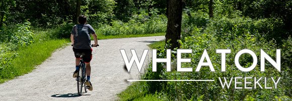 Wheaton Weekly Header - Bicyclist