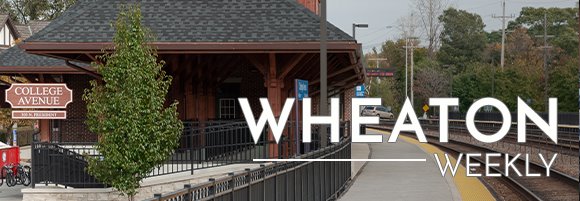 Wheaton Weekly Header - College Avenue Train Station