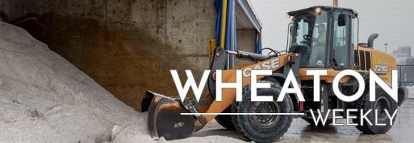 People walking in snow