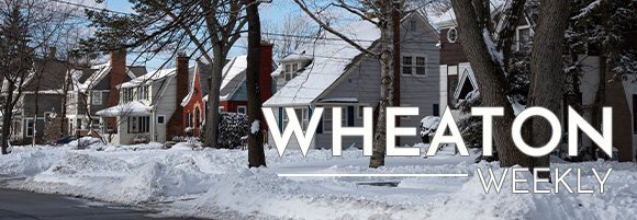 Wheaton Weekly Header - Snowy Street
