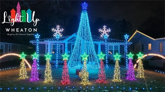 Home with Holiday Lights