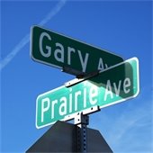Gary Avenue Street Sign