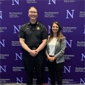 Chief Youker with Lt. Potter