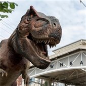 Dino statue