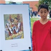 Noah Cho 2023 Festival of Cultures Art Contest Winner
