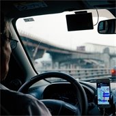 Driver using cell phone