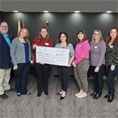 Group Photo with Grant Check