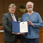 Mayor with Commissioner