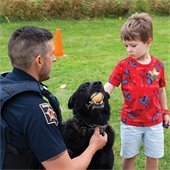 Police Officer with K9 Unit