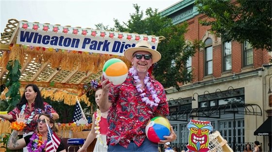Fourth of July Parade Float