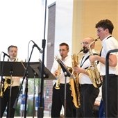 Band Members on Stage