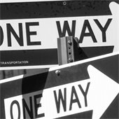 One-way Sign