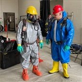 Firefighters in Training Gear