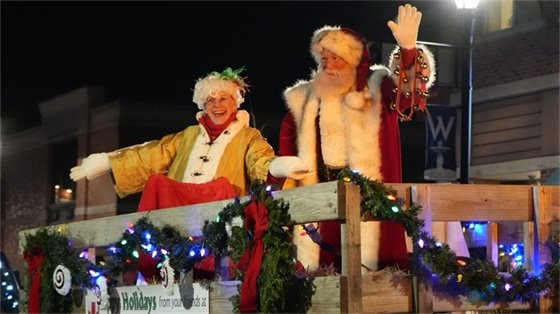 Santa and Mrs. Claus