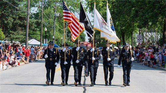 Fourth of July Parade Participants