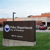 Police Department Building Sign