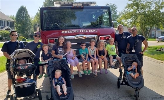 Block Party Fire Truck