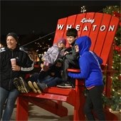 Family at celebration