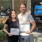 Officer Chris Kelly and Frankie